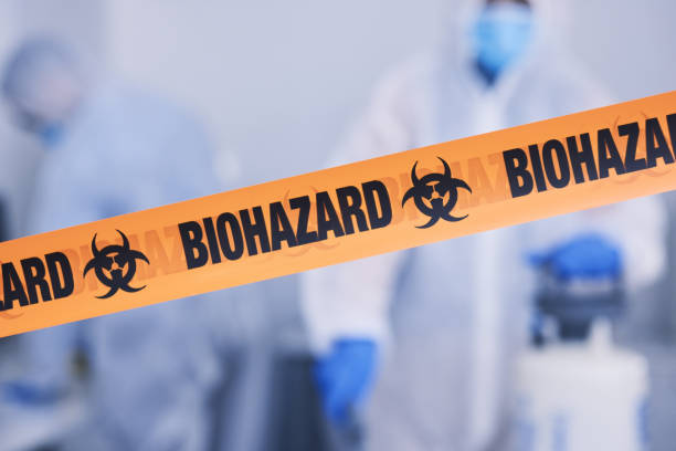 Professional Biohazard technician working in Utica, SC